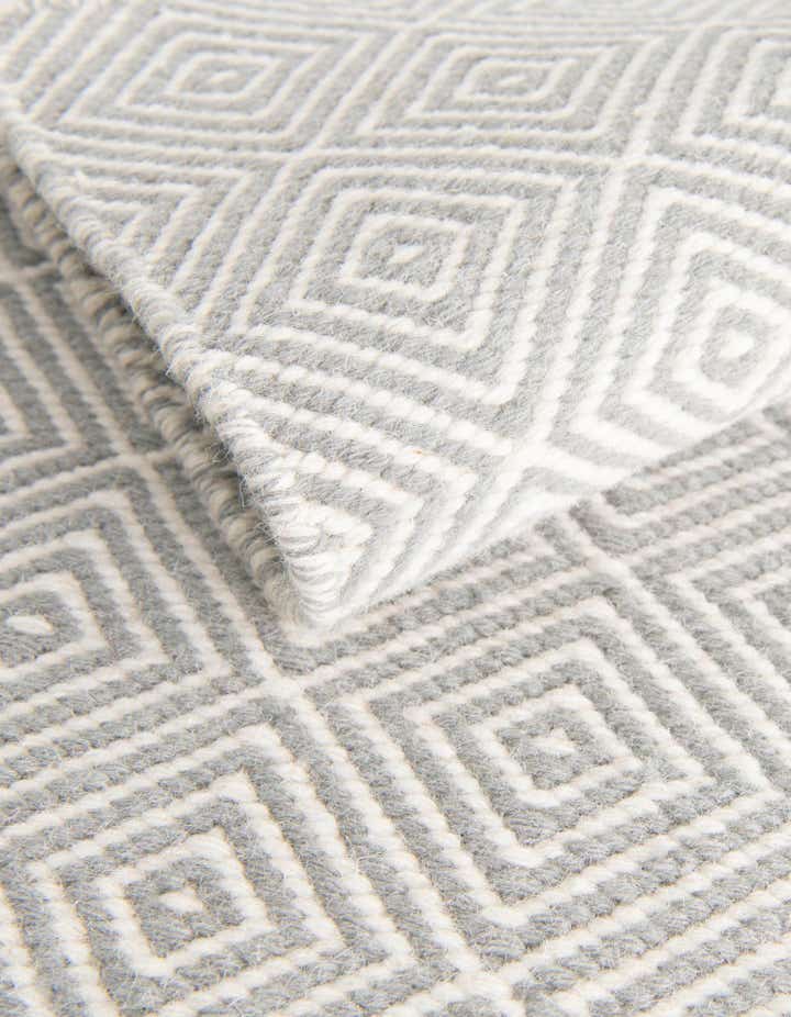 2' 7 x 14' 1 Hand Woven Geo Trellis Flatweave Runner Rug