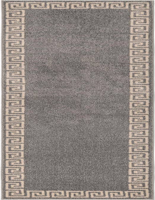 Detail image of 2' 7 x 10' Greek Key Runner Rug