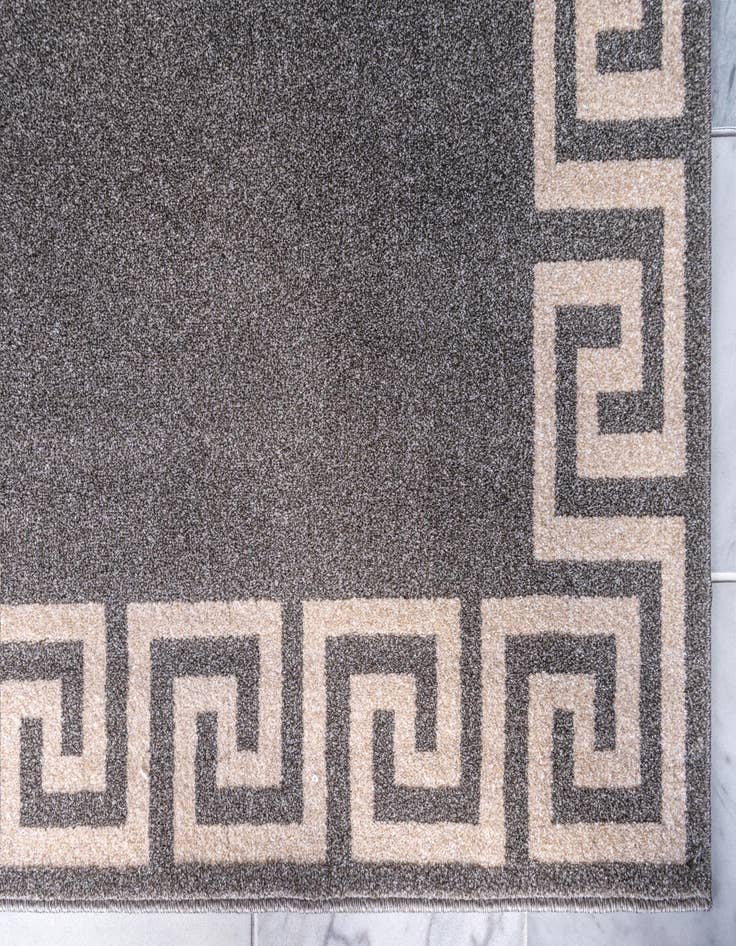 Detail image of 2' x 6' Greek Key Runner Rug