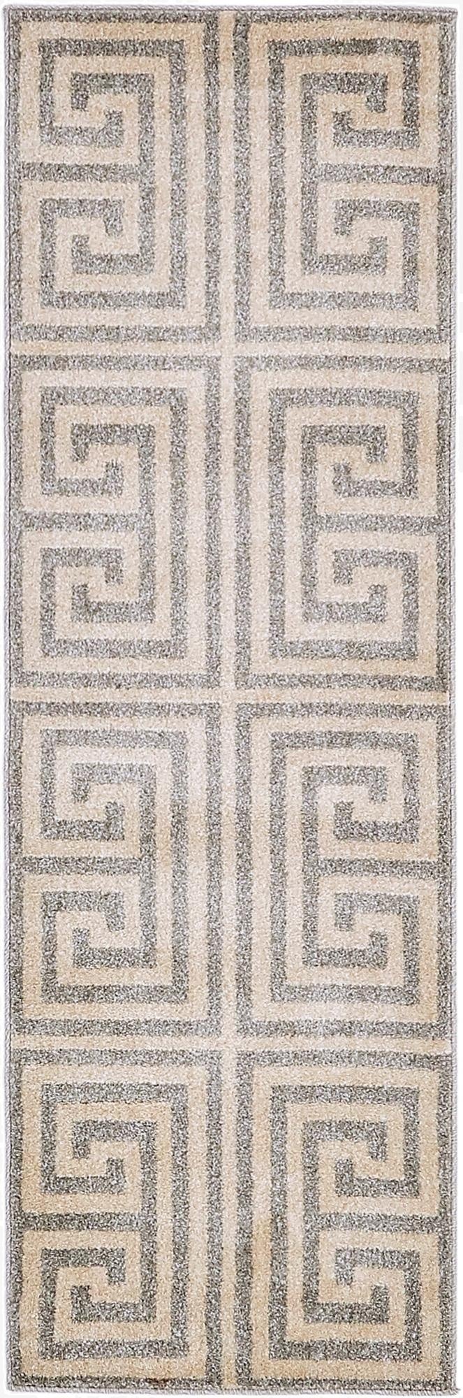 Primary image 2' x 6' Greek Key Runner Rug