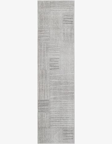 Gray Hanahan Runner Rug