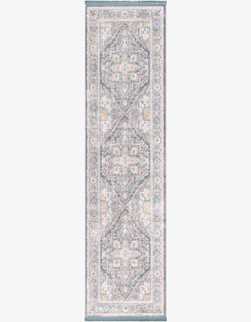 Gray Havana Runner Rug