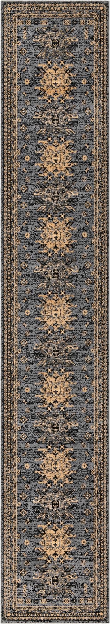 3' x 16' 5 Heris Runner Rug