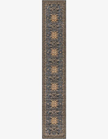 Gray Heris Runner Rug