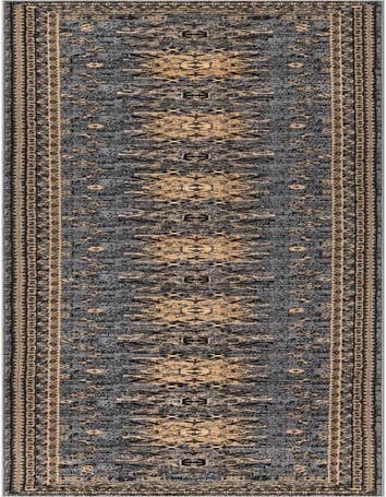 Detail image of 3' x 16' 5 Heriz Design Runner Rug