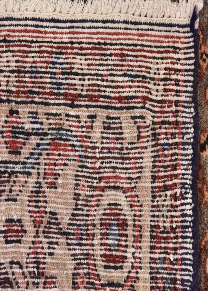 5' 4 x 10' 7 Hand Knotted Hossainabad Persian Wool Runner Rug