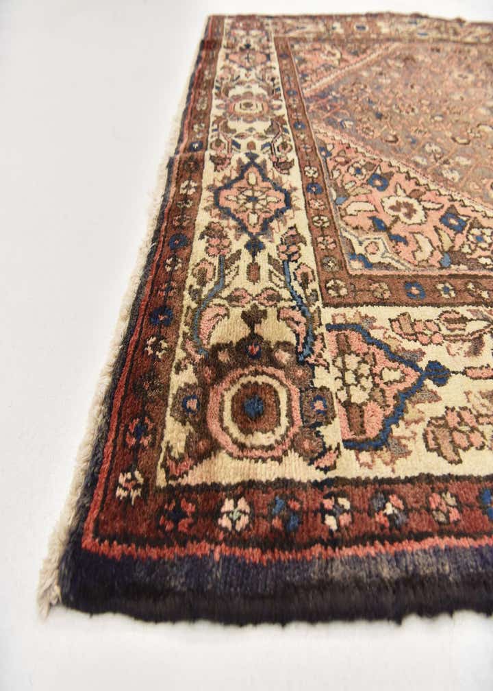5' 4 x 10' 7 Hand Knotted Hossainabad Persian Wool Runner Rug