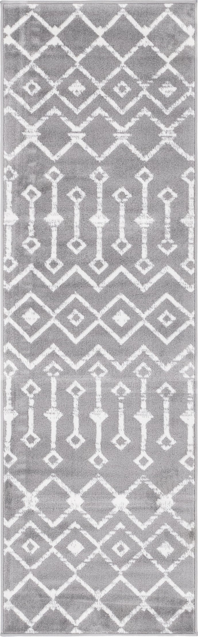 2' x 6' 7 Kasbah Trellis Runner Rug