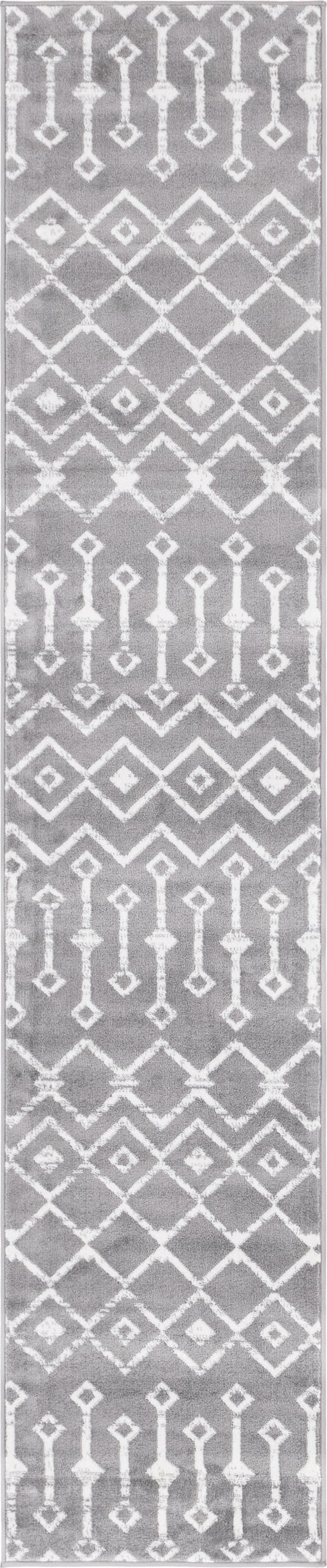 2' x 9' 10 Kasbah Trellis Runner Rug