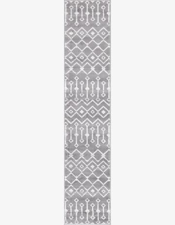 2' x 9' 10 Kasbah Trellis Runner Rug