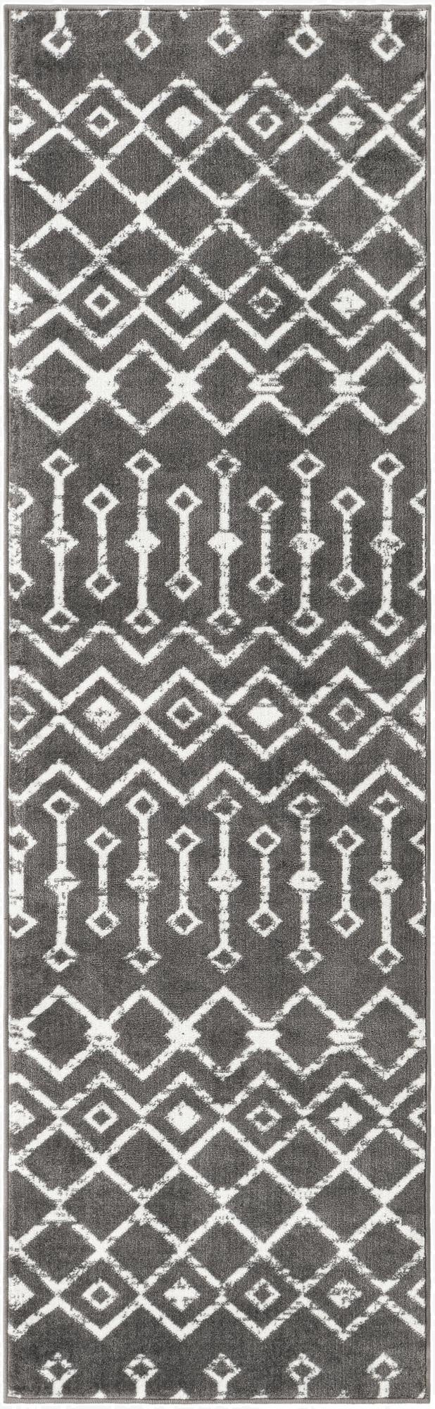 2' 6 x 8' 2 Kasbah Trellis Runner Rug