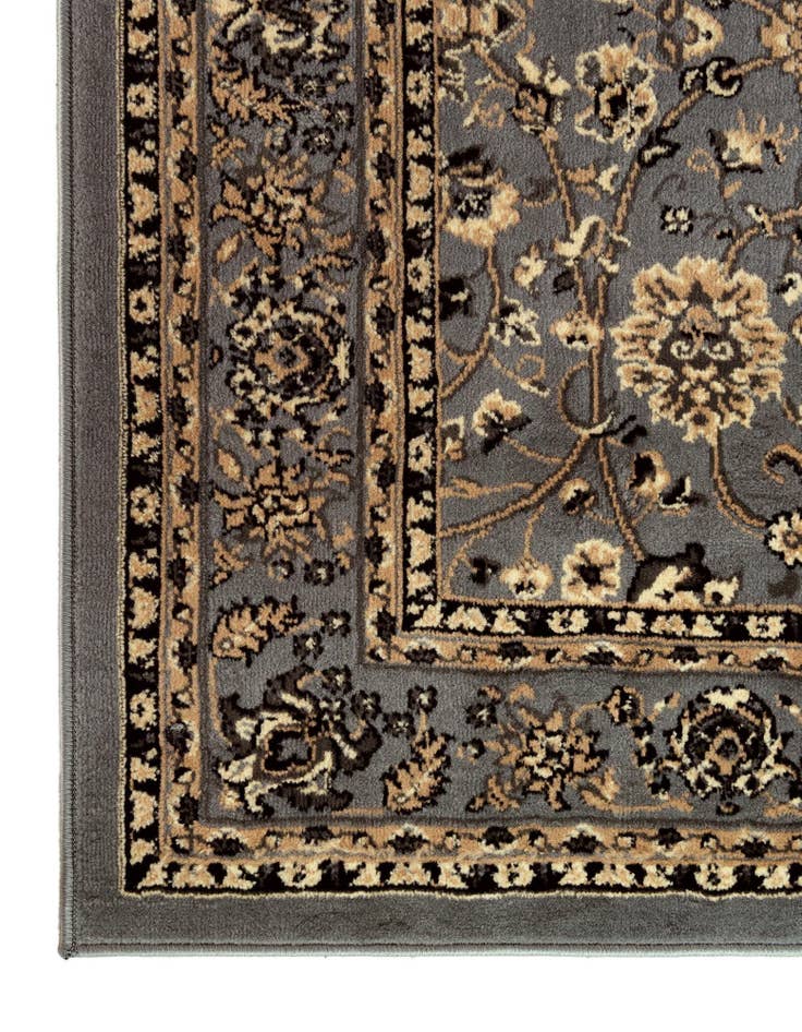 Detail image of 3' x 16' 5 Kashan Design Runner Rug