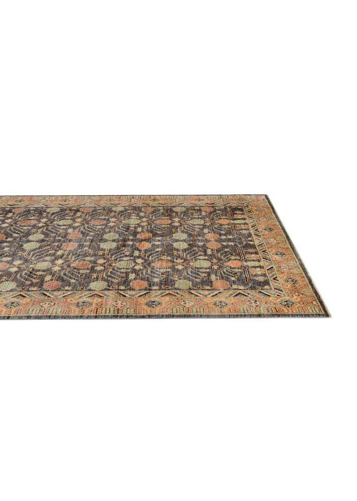 6' 2 x 19' 1 Hand Knotted Kazak Wool Runner Rug