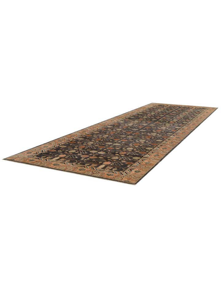 6' 2 x 19' 1 Hand Knotted Kazak Wool Runner Rug