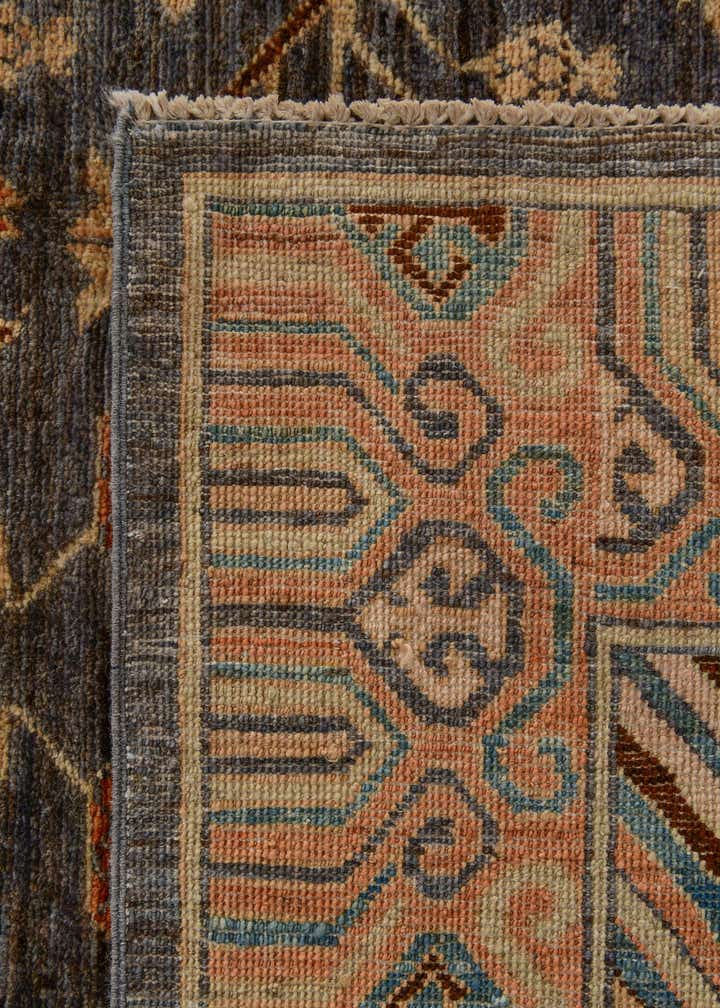 6' 2 x 19' 1 Hand Knotted Kazak Wool Runner Rug