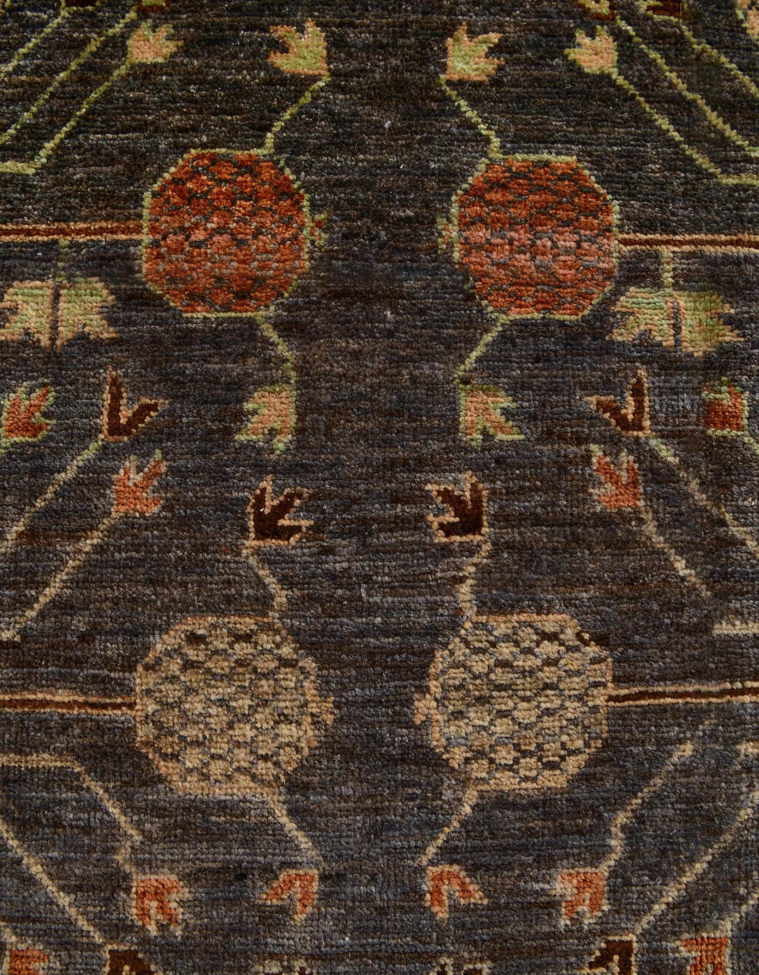 6' 2 x 19' 1 Hand Knotted Kazak Wool Runner Rug