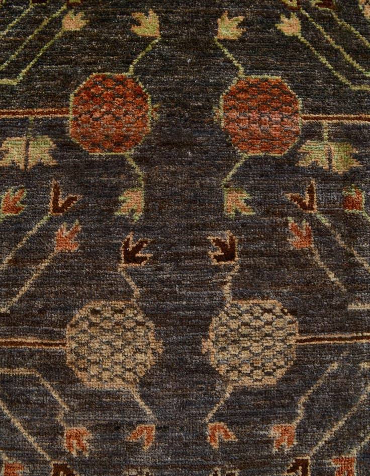 Detail image of 6' 2 x 19' 1 Hand Knotted Kazak Wool Runner Rug