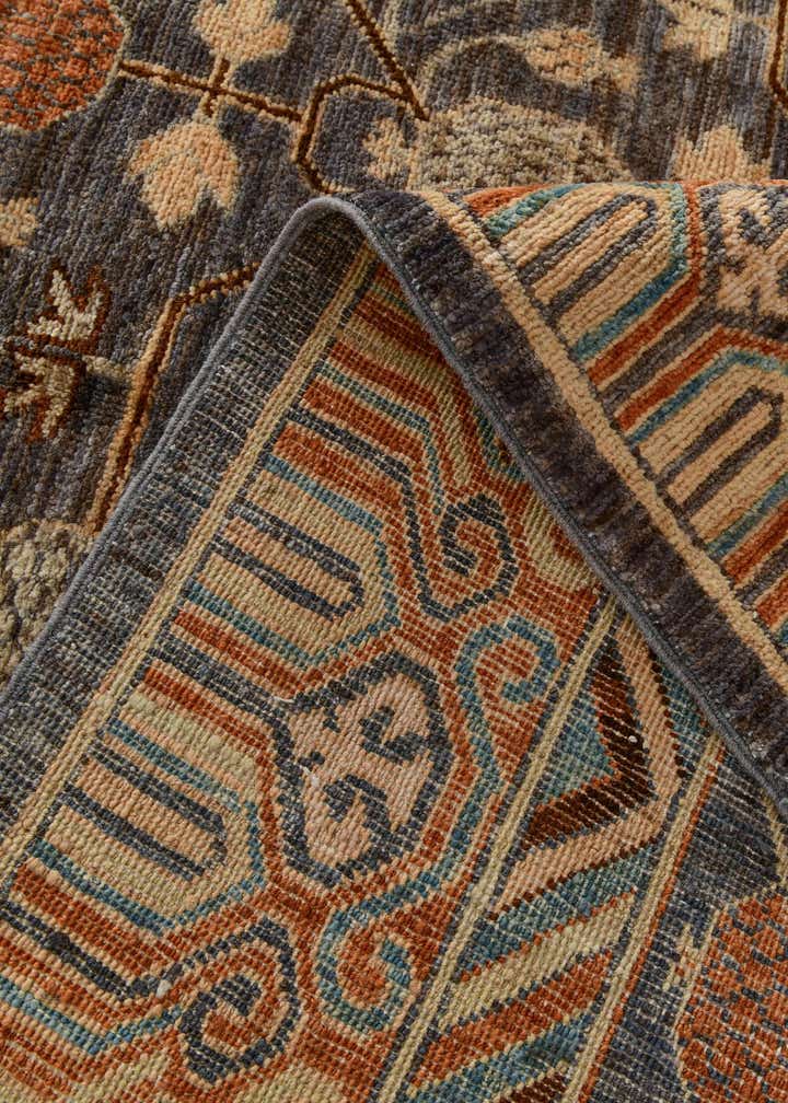 6' 2 x 19' 1 Hand Knotted Kazak Wool Runner Rug