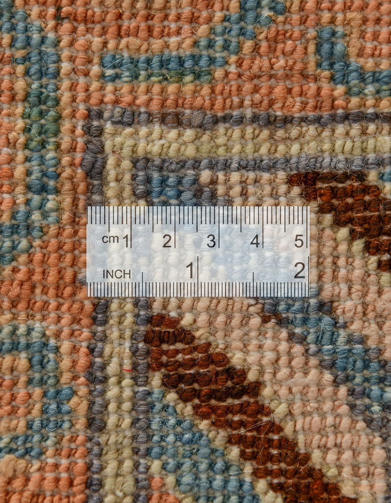 6' 2 x 19' 1 Hand Knotted Kazak Wool Runner Rug
