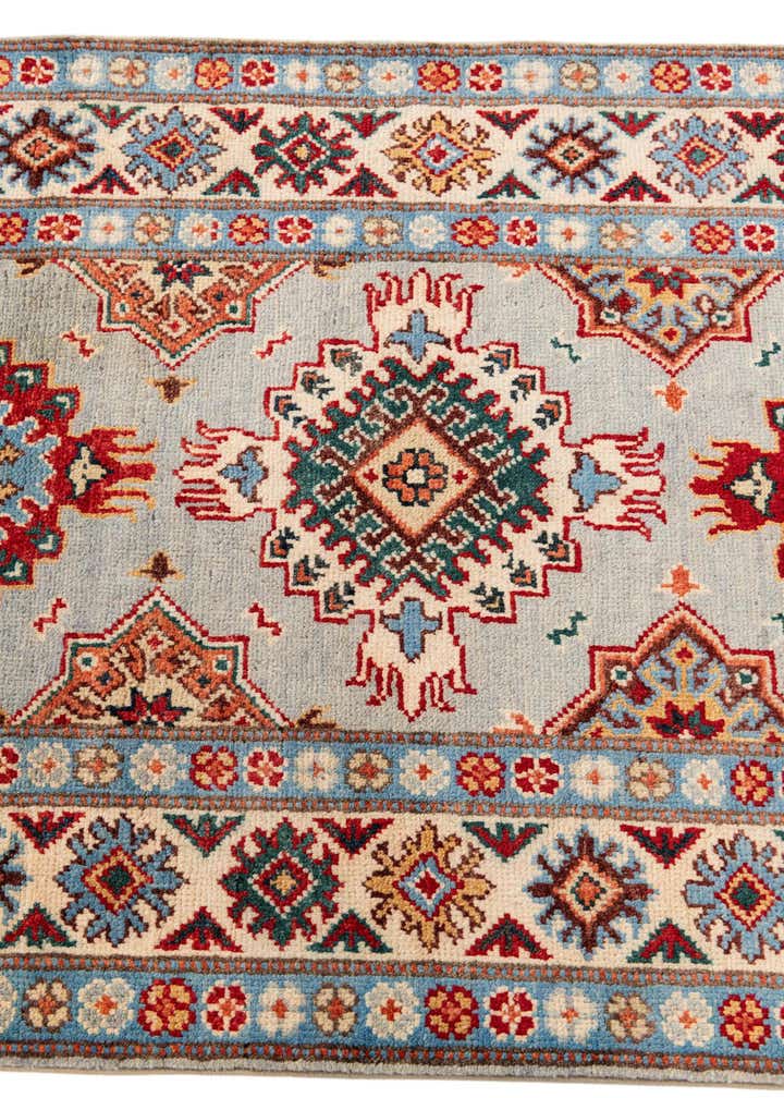 2' 8 x 9' 9 Hand Knotted Kazak Runner Rug