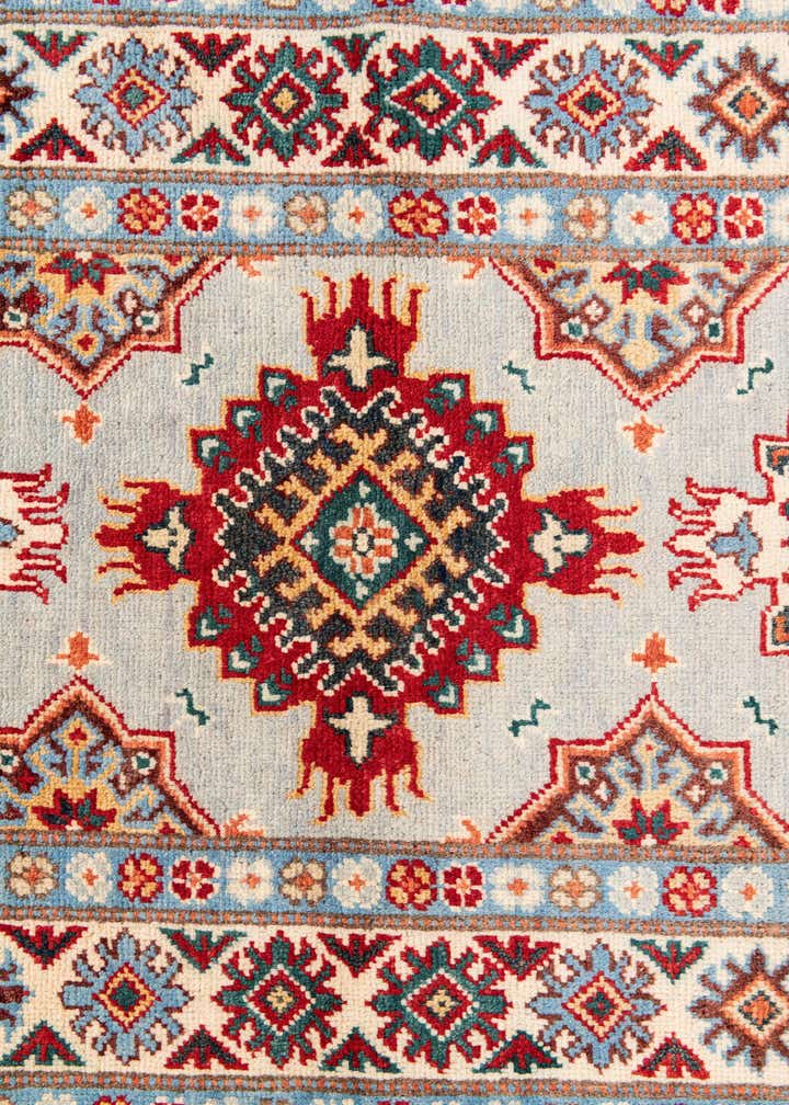 2' 8 x 9' 9 Hand Knotted Kazak Runner Rug