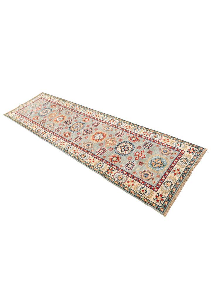 2' 8 x 9' 7 Hand Knotted Kazak Runner Rug
