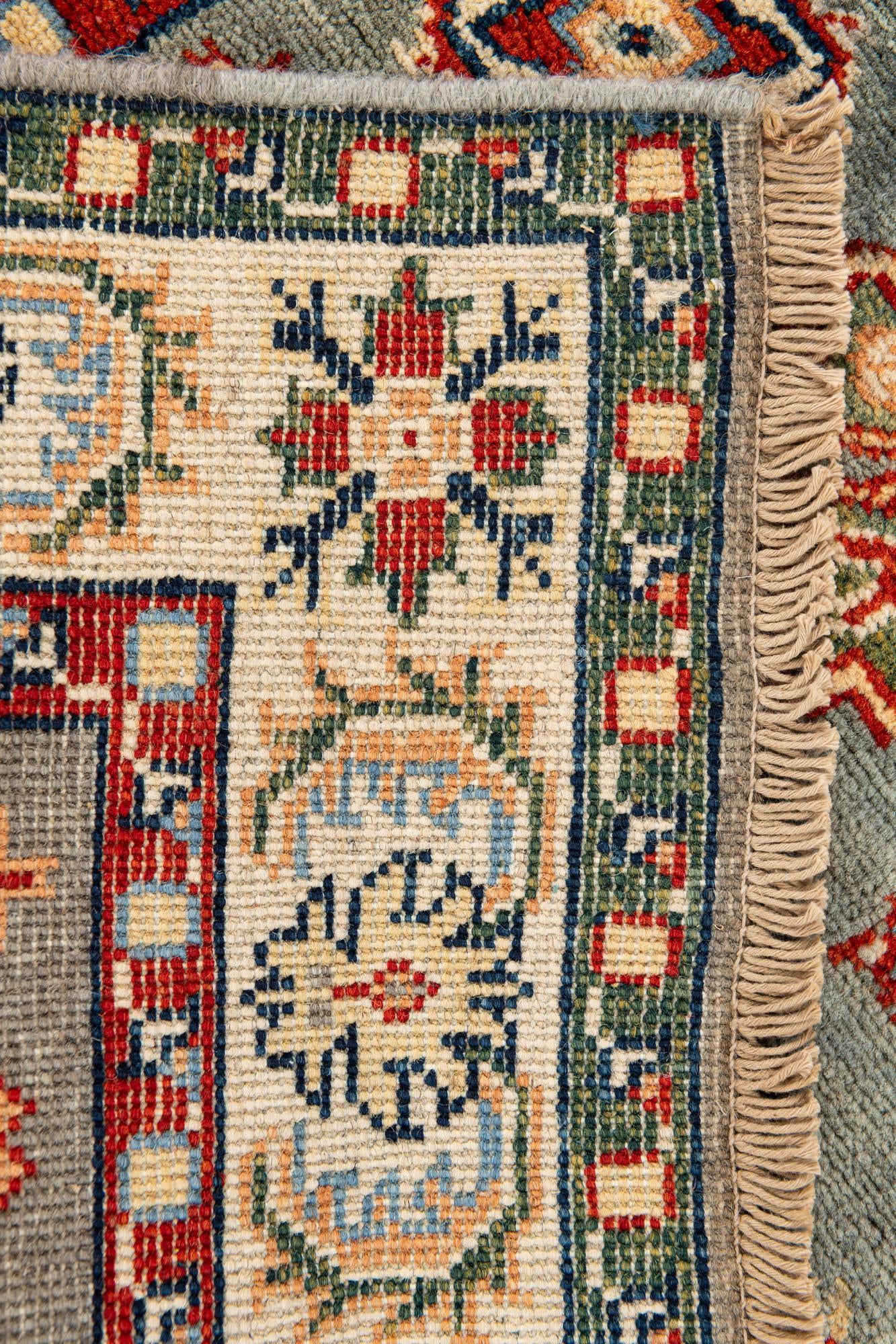2' 8 x 9' 7 Hand Knotted Kazak Runner Rug