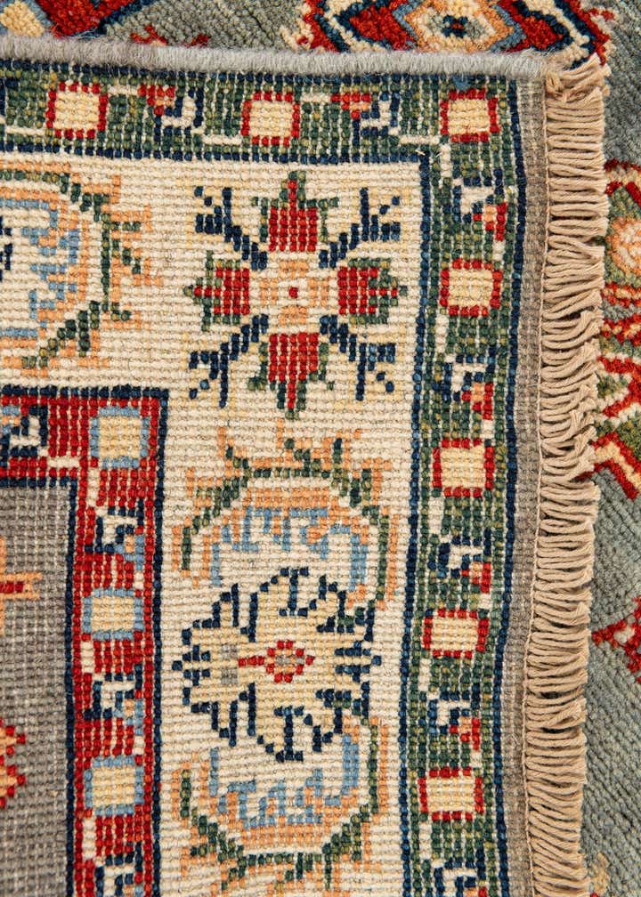 2' 8 x 9' 7 Hand Knotted Kazak Runner Rug