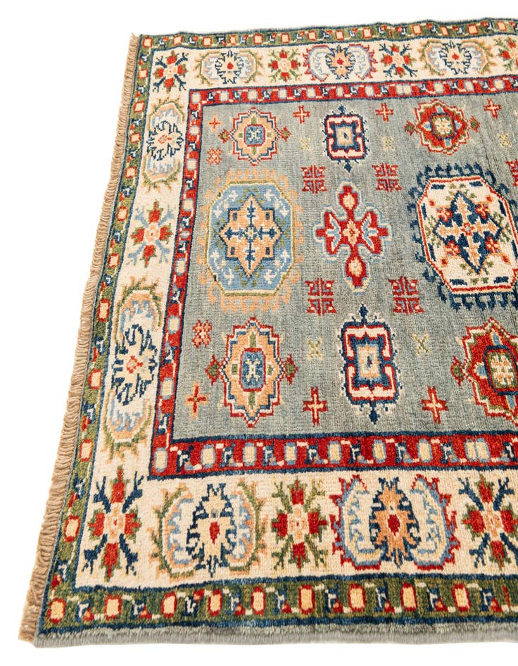 Detail image of 2' 8 x 9' 7 Hand Knotted Kazak Runner Rug
