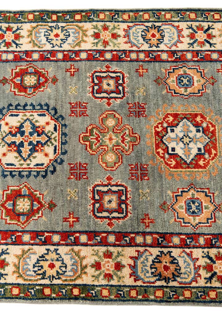 2' 8 x 9' 7 Hand Knotted Kazak Runner Rug