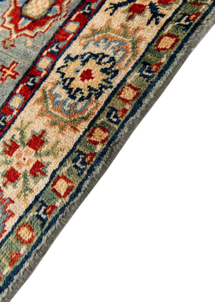 2' 8 x 9' 7 Hand Knotted Kazak Runner Rug