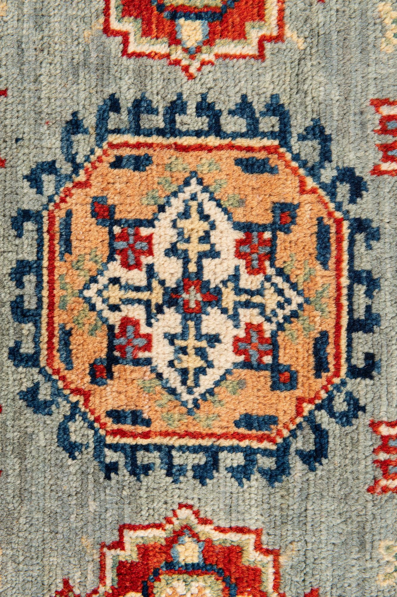 2' 8 x 9' 7 Hand Knotted Kazak Runner Rug