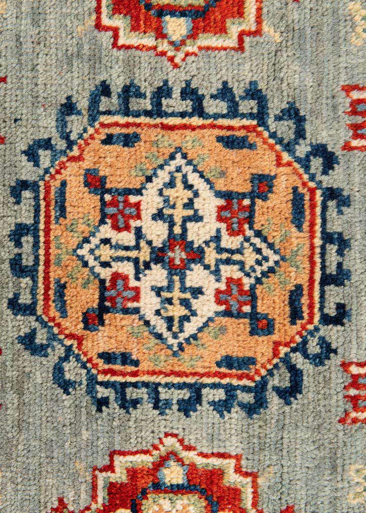 2' 8 x 9' 7 Hand Knotted Kazak Runner Rug