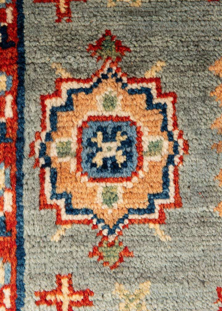 2' 8 x 9' 7 Hand Knotted Kazak Runner Rug