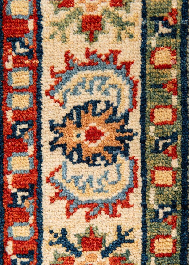 2' 8 x 9' 7 Hand Knotted Kazak Runner Rug