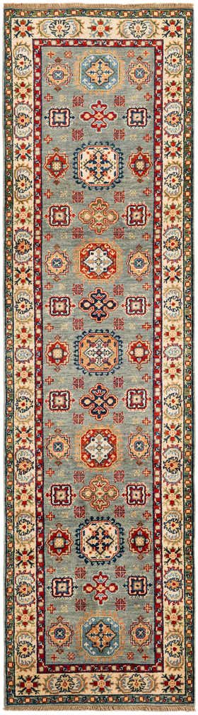2' 8 x 9' 7 Hand Knotted Kazak Runner Rug