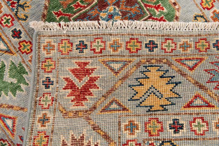2' 7 x 9' 7 Hand Knotted Kazak Runner Rug