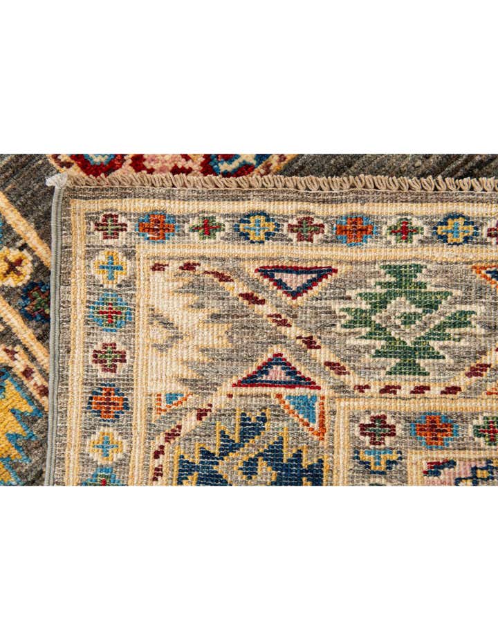 2' 8 x 9' 10 Hand Knotted Kazak Runner Rug