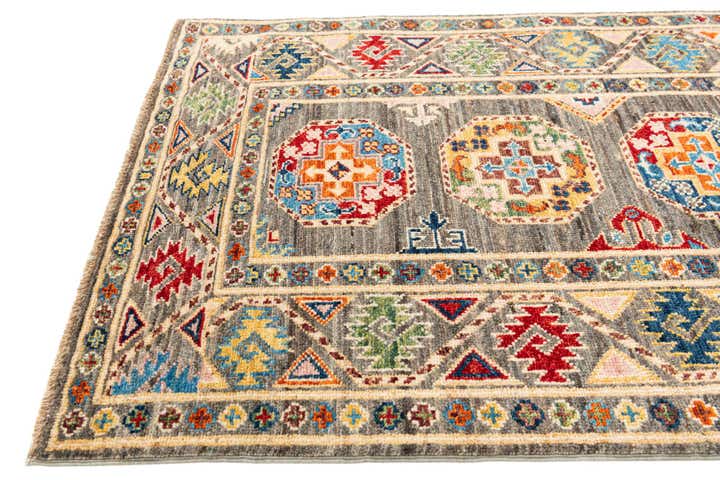 2' 8 x 9' 10 Hand Knotted Kazak Runner Rug