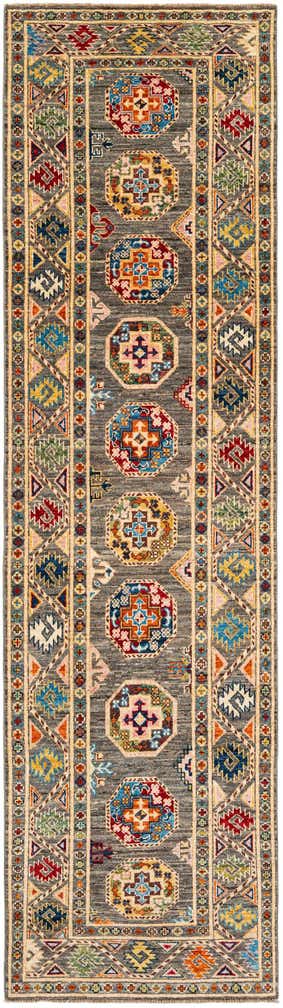 2' 8 x 9' 10 Hand Knotted Kazak Runner Rug