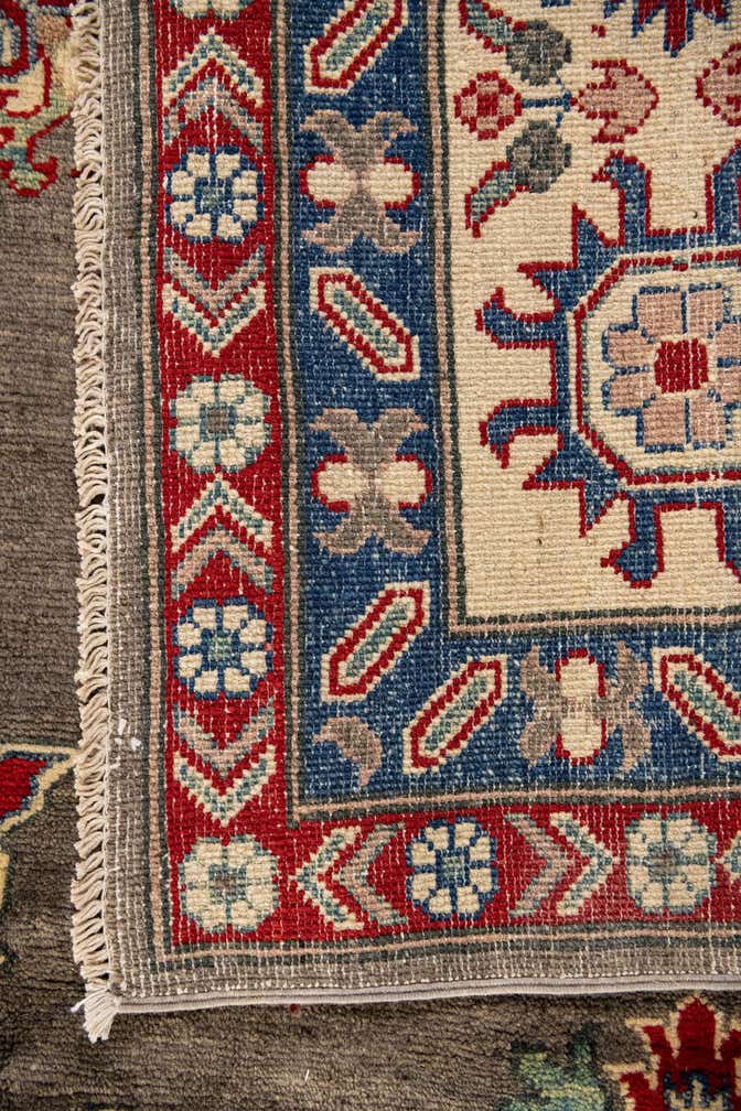 10' 1 x 19' 9 Hand Knotted Kazak Runner Rug
