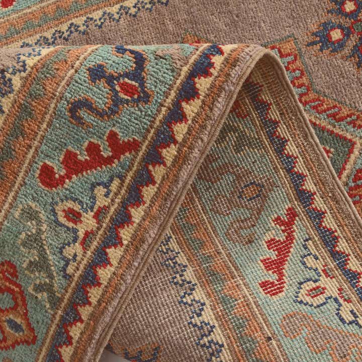 2' 8 x 9' 8 Hand Knotted Kazak Runner Rug