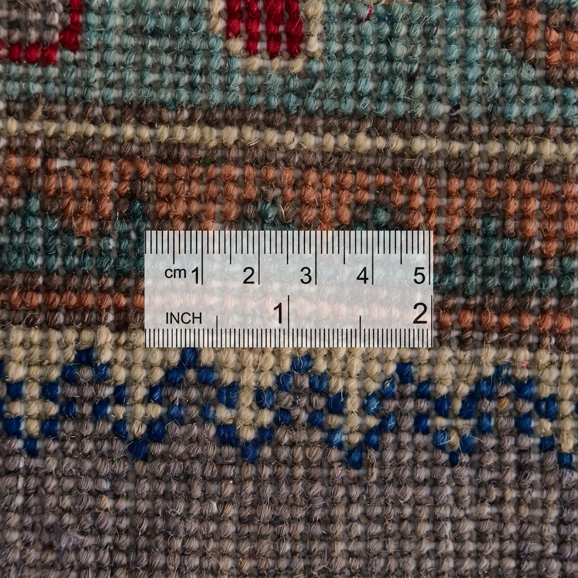 2' 8 x 9' 8 Hand Knotted Kazak Runner Rug