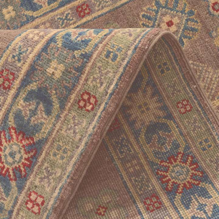 2' 9 x 8' Hand Knotted Kazak Runner Rug