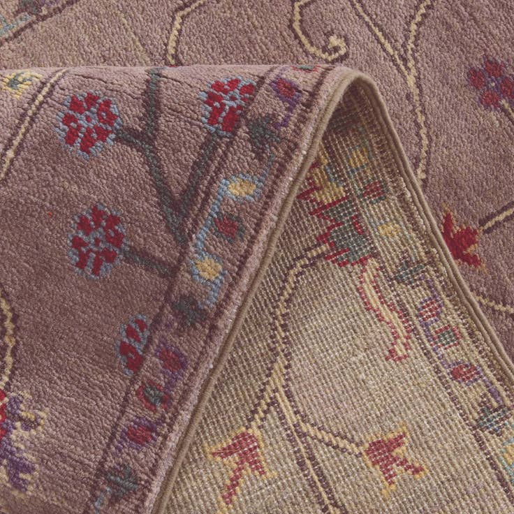 Detail image of 2' 2 x 5' 9 Hand Knotted Kazak Runner Rug