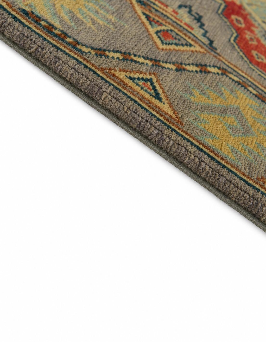 2' x 5' 8 Hand Knotted Kazak Runner Rug