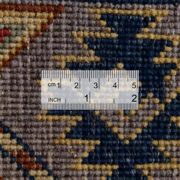 Detail image of 2' x 5' 8 Hand Knotted Kazak Runner Rug