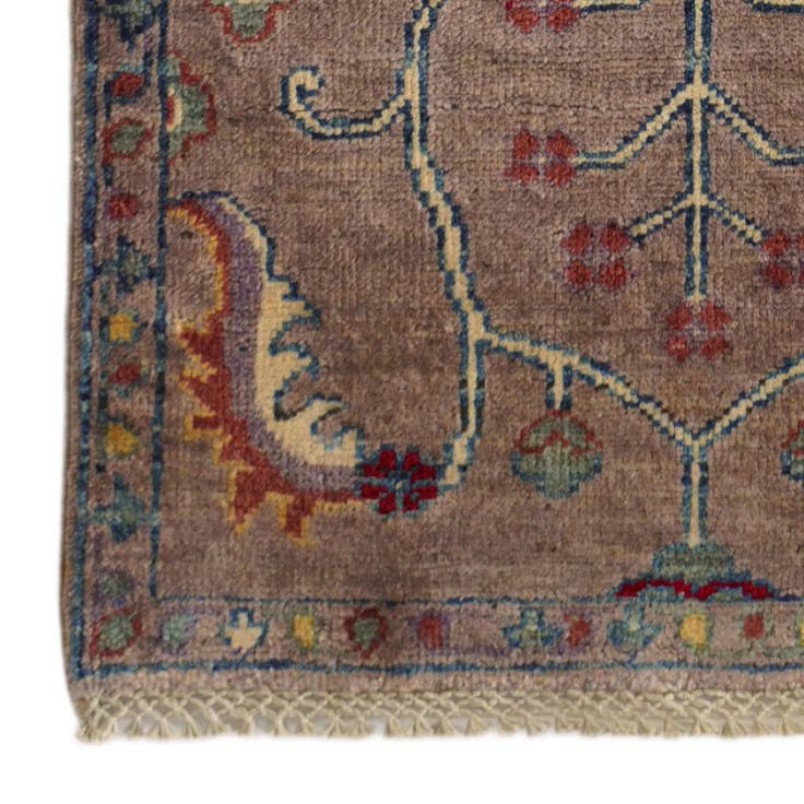Detail image of 2' 1 x 5' 4 Hand Knotted Kazak Runner Rug