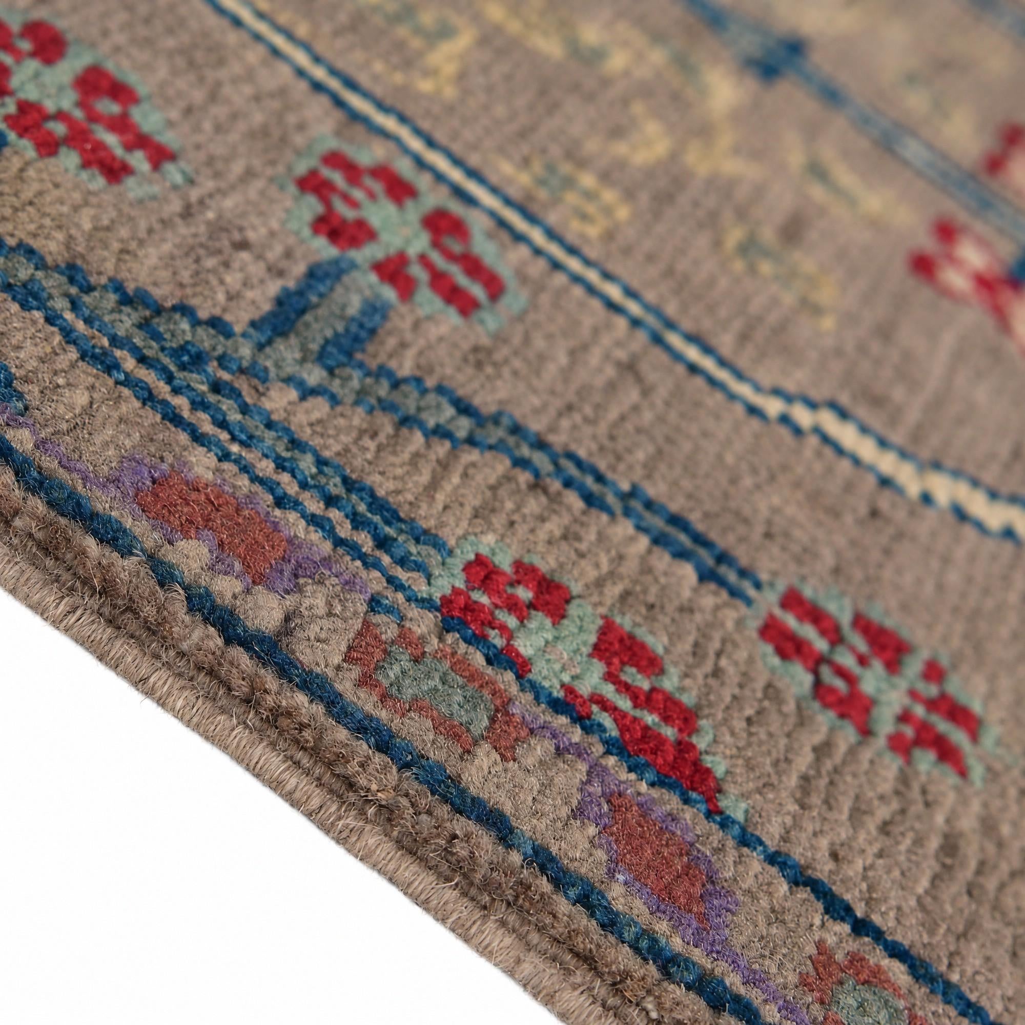 65cm x 165cm Hand Knotted Kazak Runner Rug