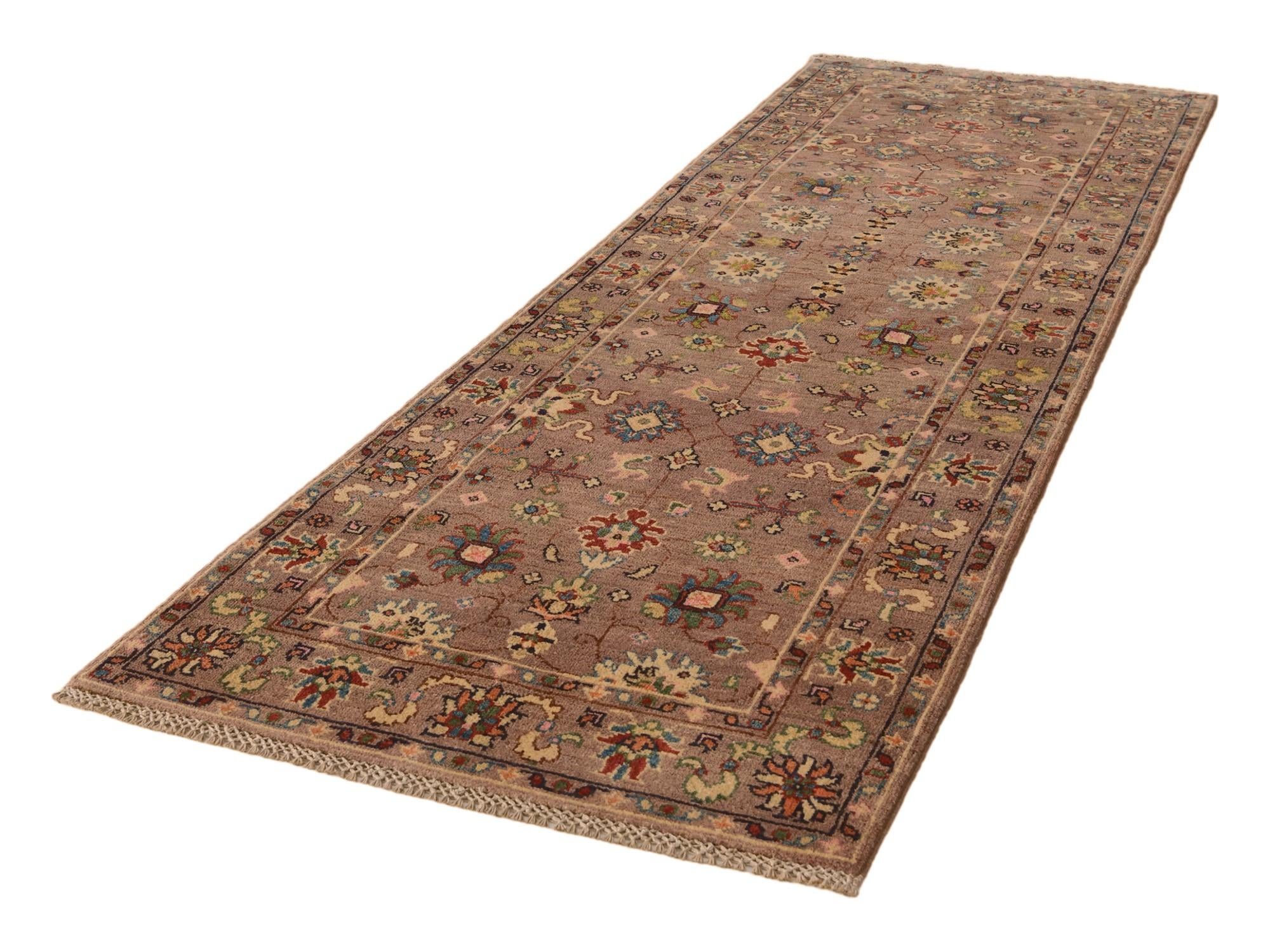 2' 10 x 8' 8 Hand Knotted Kazak Runner Rug